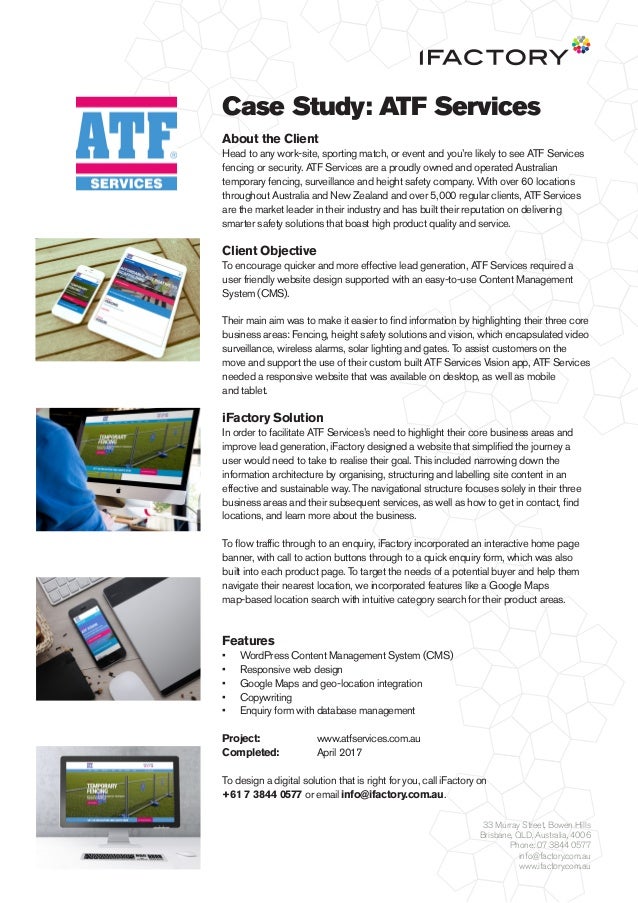 Case Study Atf Services