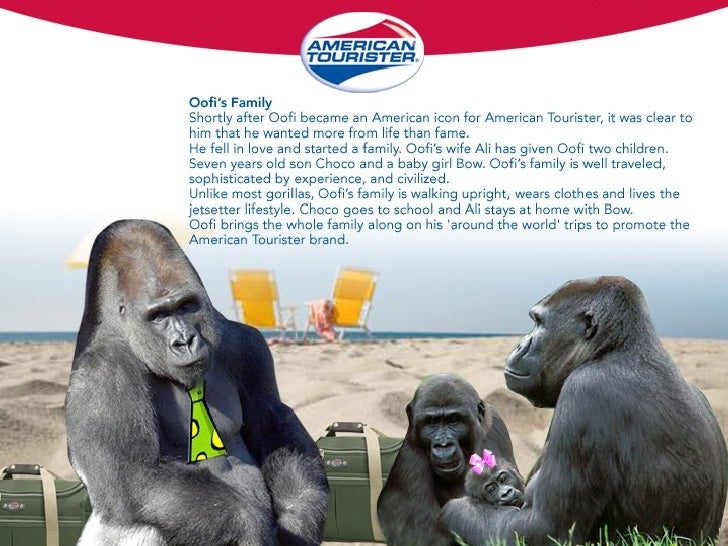 american tourister gorilla