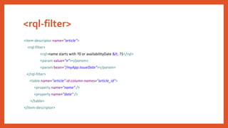 Rql Values ATG Advanced RQL | PPTX