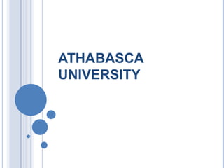 ATHABASCA UNIVERSITY 