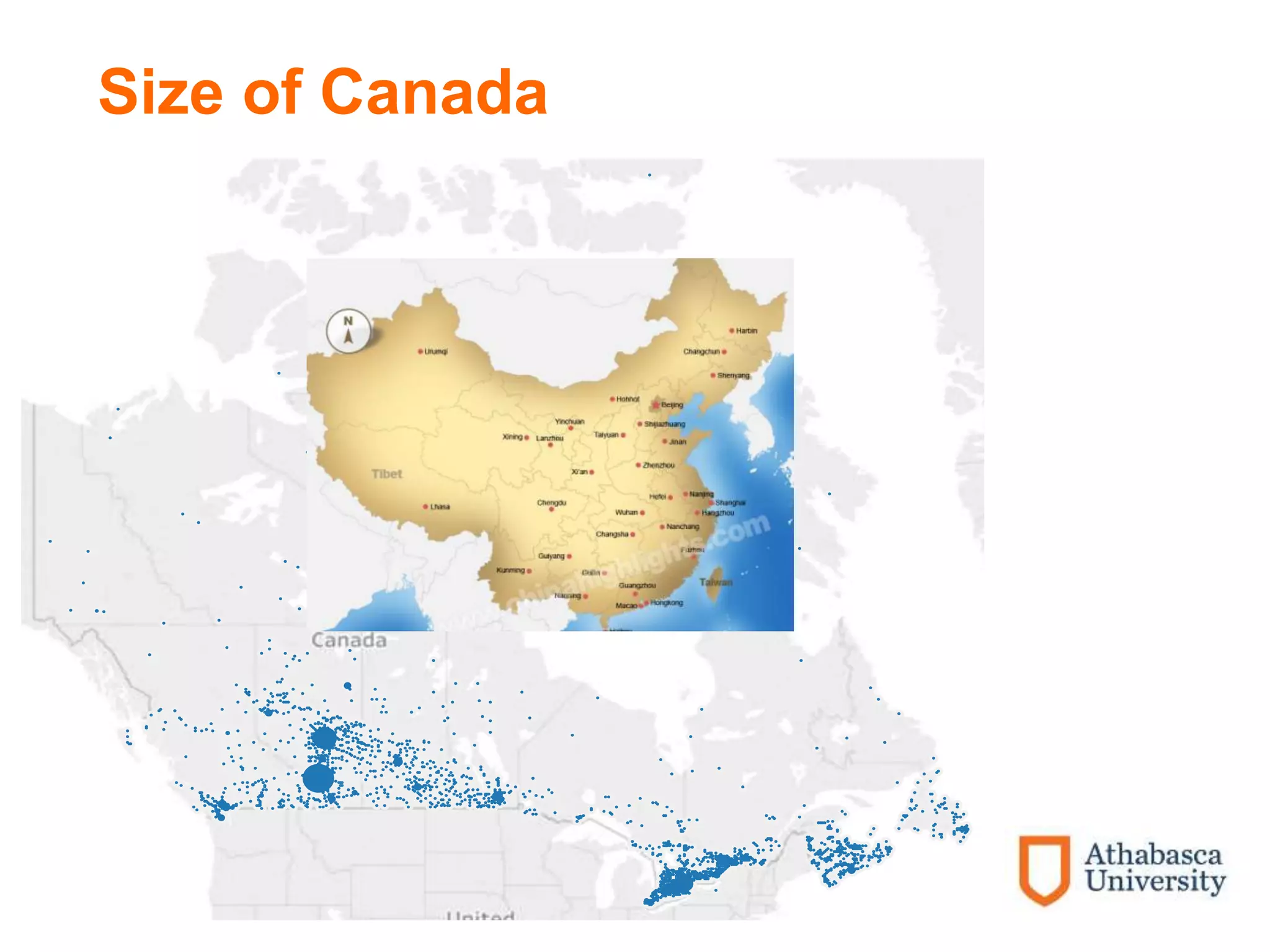 Size of Canada
 