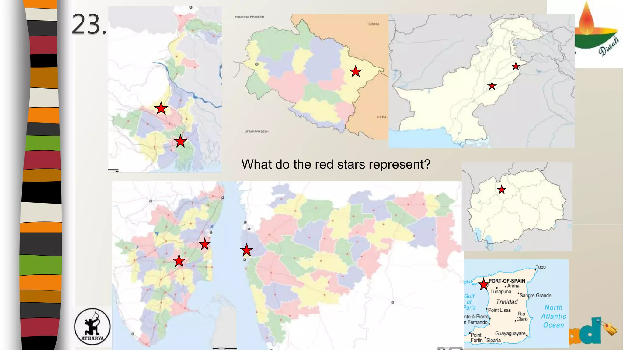 © Atharva, IIM Kozhikode 11/10/2015
23.
What do the red stars represent?
 