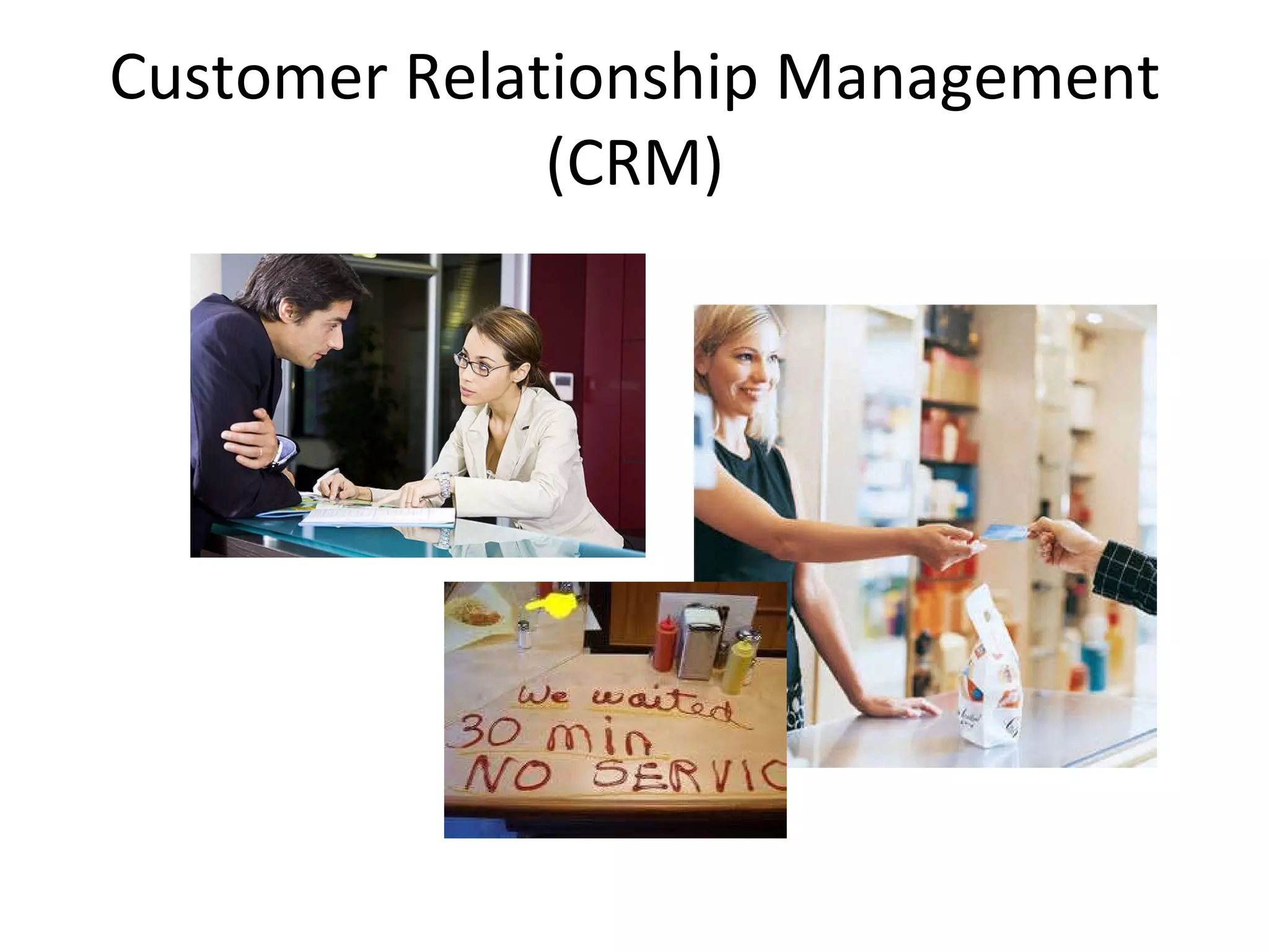 Customer Relationship Management (CRM) 