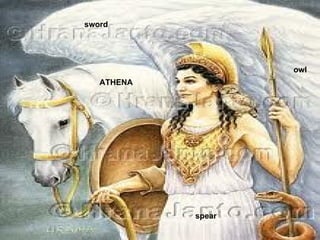 sword owl spear ATHENA 