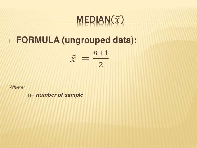 Numerical Method In Statistics Mean And Median