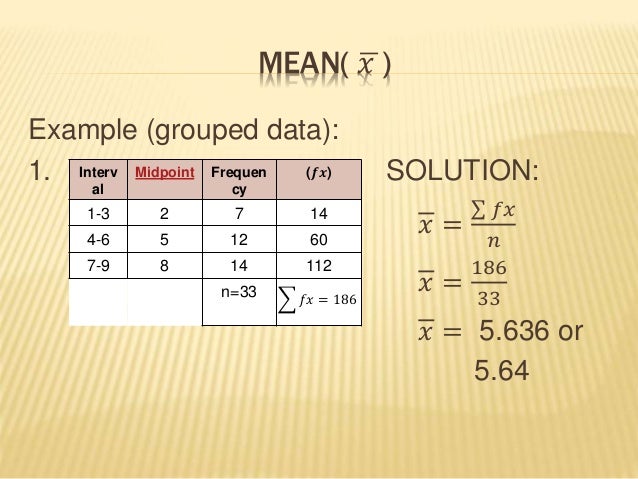 Numerical Method In Statistics MEAN AND MEDIAN numerical-method-in-statistics-mean-and-median