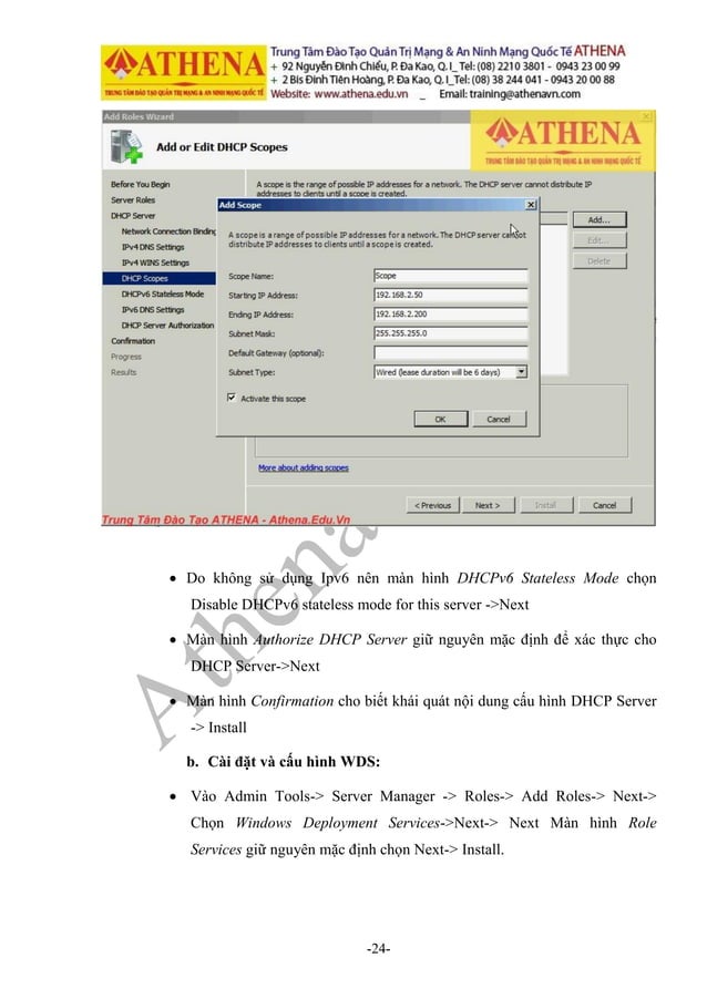 Athena lab+windows+2k8 | PDF
