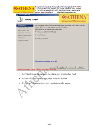 Athena lab+windows+2k8 | PDF