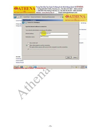 Athena lab+windows+2k8 | PDF
