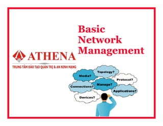 Basic
Network
Management
 