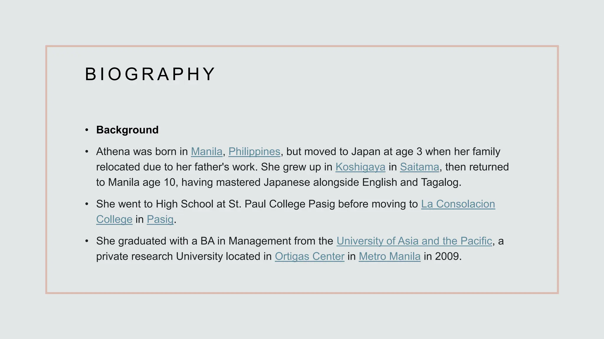 Athena Tibi Biography, Personal Life, Career, Music Career.pptx