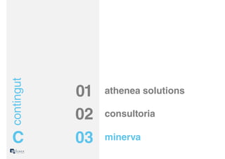 contingut




            01   athenea solutions

            02   consultoria

 C          03   minerva
 