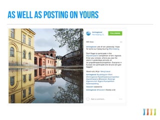 AS WELL AS POSTING ON YOURS
 