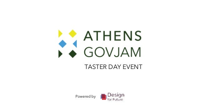 DESIGN4FUTUREwww.design4future.org
TASTER DAY EVENT
Powered by
 