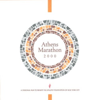 MDavidson Fundraiser: Athens Marathon for Epilepsy, 2000