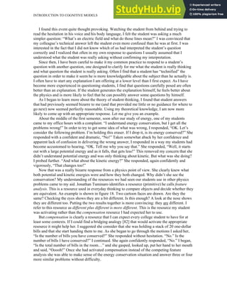 A Theoretical Framework for Physics Education Research Modeling Student ...