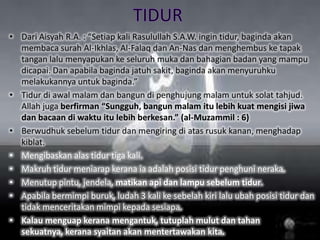 SunnahRasulullahdalamkehidupanseharian