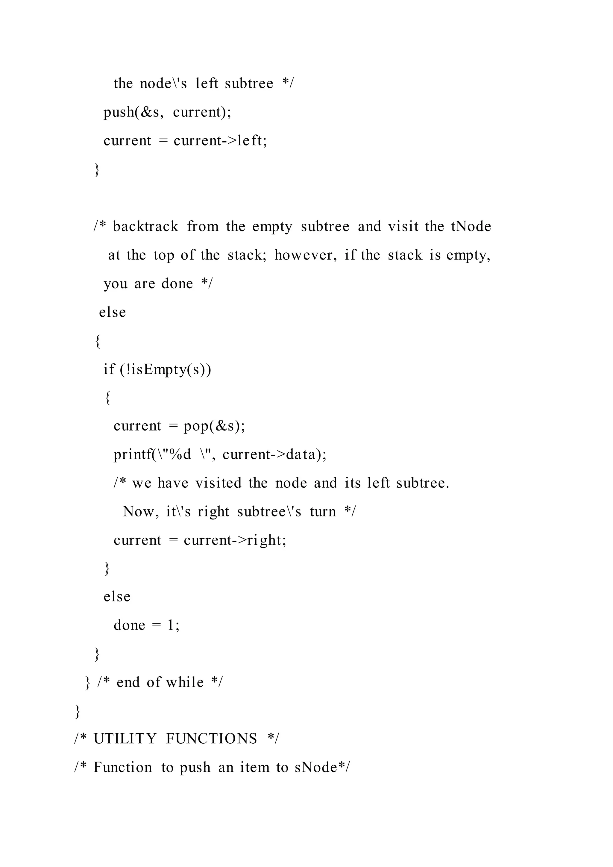 (a) There are three ways to traverse a binary tree pre-order, in-or.docx