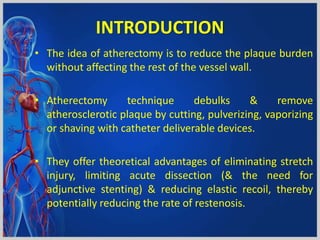 Atherektomie