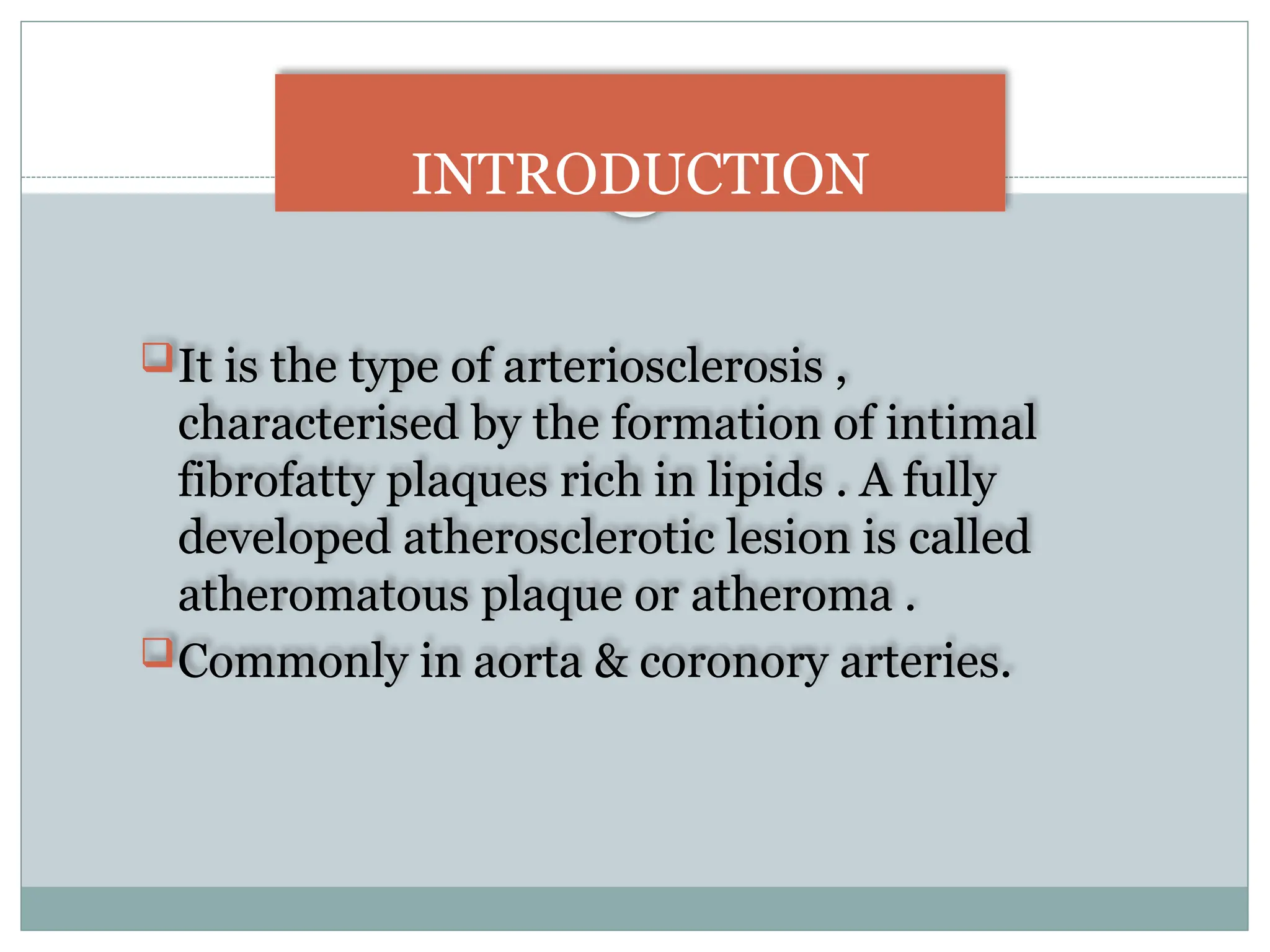 Atherosclerosis Pptx