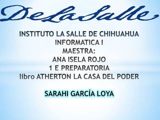 SARAHI GARCÍA LOYA

 