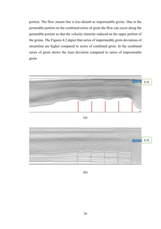 A thesis of numerical simulation of flow through open channel with ...
