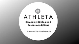 Athleta Digital Measurement Strategy