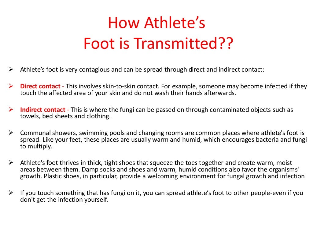 athletes foot slides