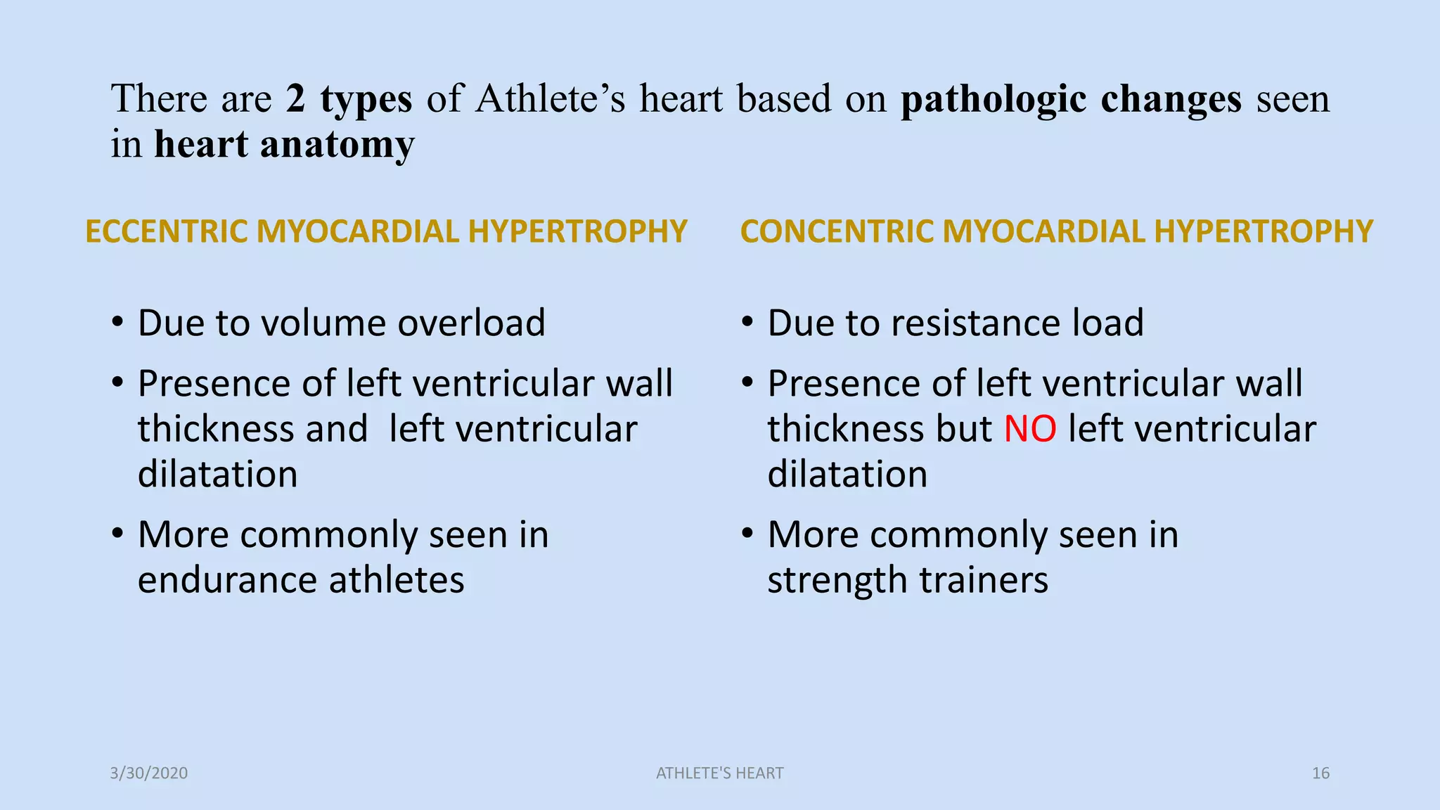 Athlete's heart | PPTX