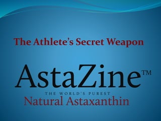 The Athlete’s Secret Weapon
 