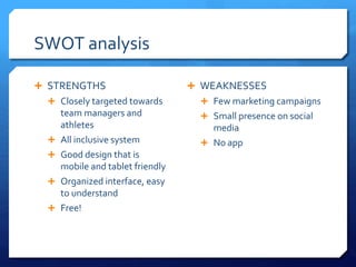 Athlete Trax Marketing Plan | PPT