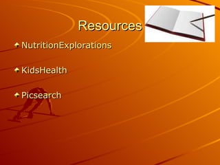 Resources NutritionExplorations KidsHealth Picsearch 