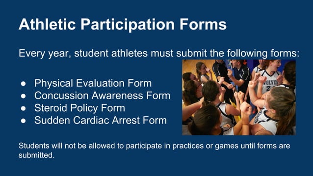 JCHS Athletics: A Parent Sports Course PPT JCHS Athletics: A Parent Sports Course PPT