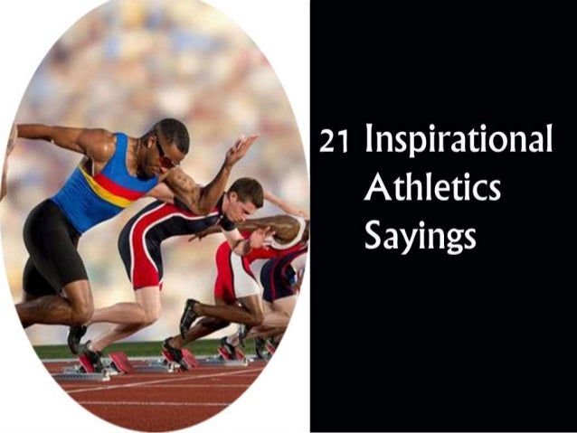 Motivational Athletics Sayings