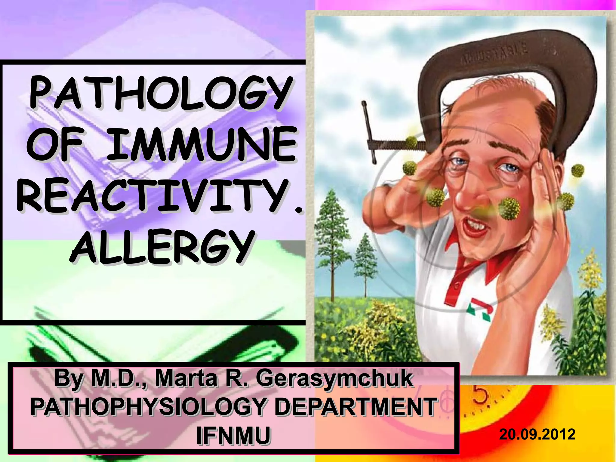Pathology of immune reactivity | PPT