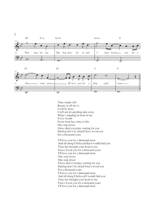 A Thousand Years - Christina Perri