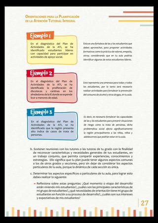 Ati orientaciones para la planificación de la atención tutorial ...