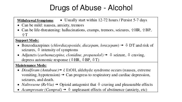Buspar And Alcohol Overdose