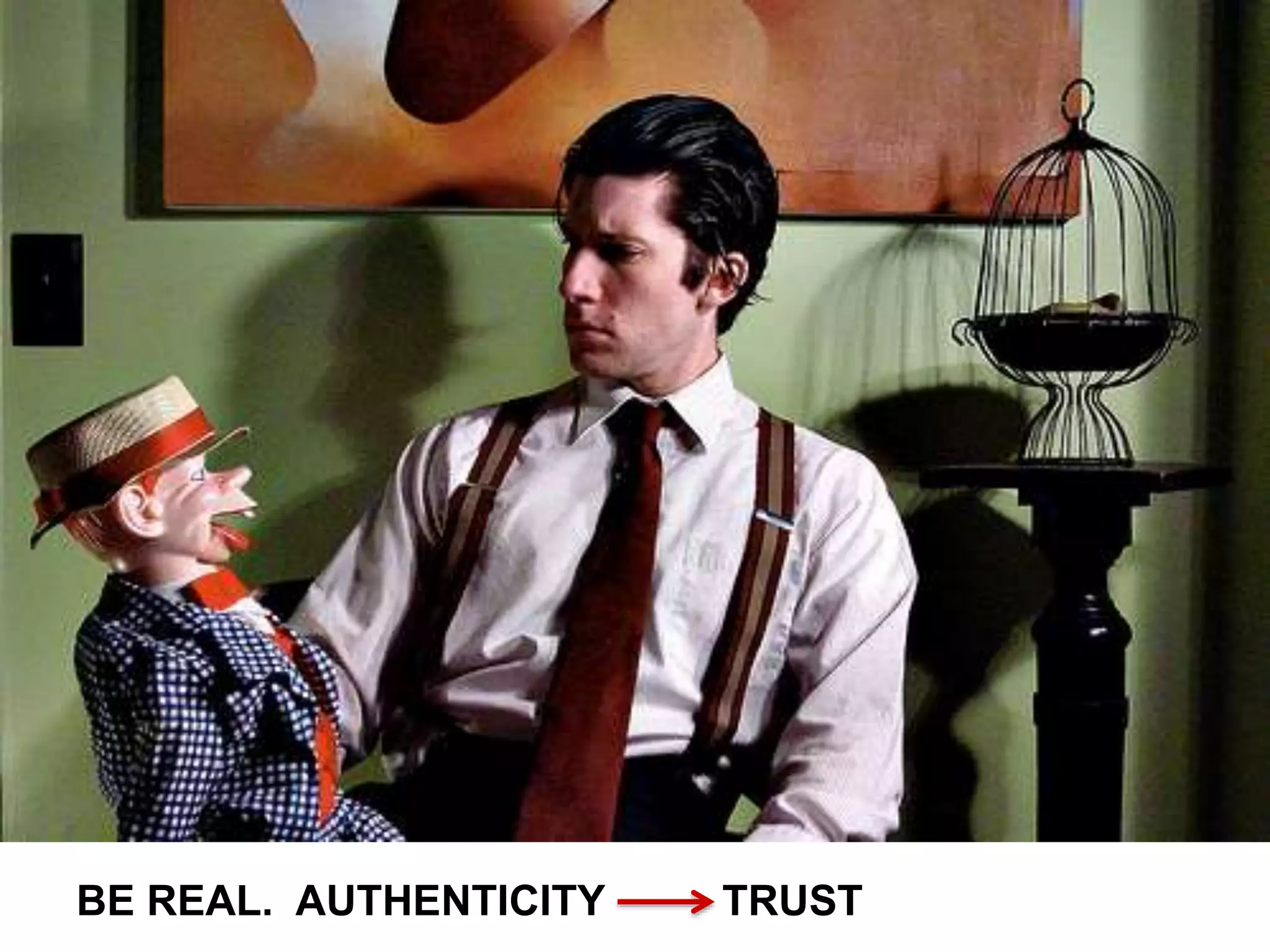 BE REAL. AUTHENTICITY TRUST
 