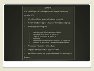 La estrategia tecnológica de una organización será tan adecuada como la calidad del análisis en que se fundamente la decisión.La auditoría tecnológica es un requerimiento clave que debe ayudar a los tomadores de decisiones a responder preguntas como: ¿ De qué tecnologías y conocimientos depende el negocio de la organización?
