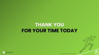 THANK YOU
FOR YOUR TIME TODAY
Copyright 2023 All rights reserved Confidential
@clarktaylor
 