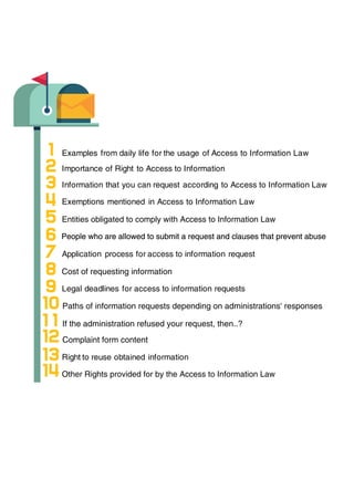 The Right to Access Information: Citizen Guide