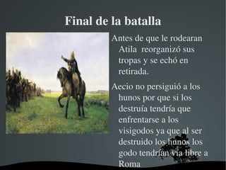 Las condiciones se creen que fueron: 