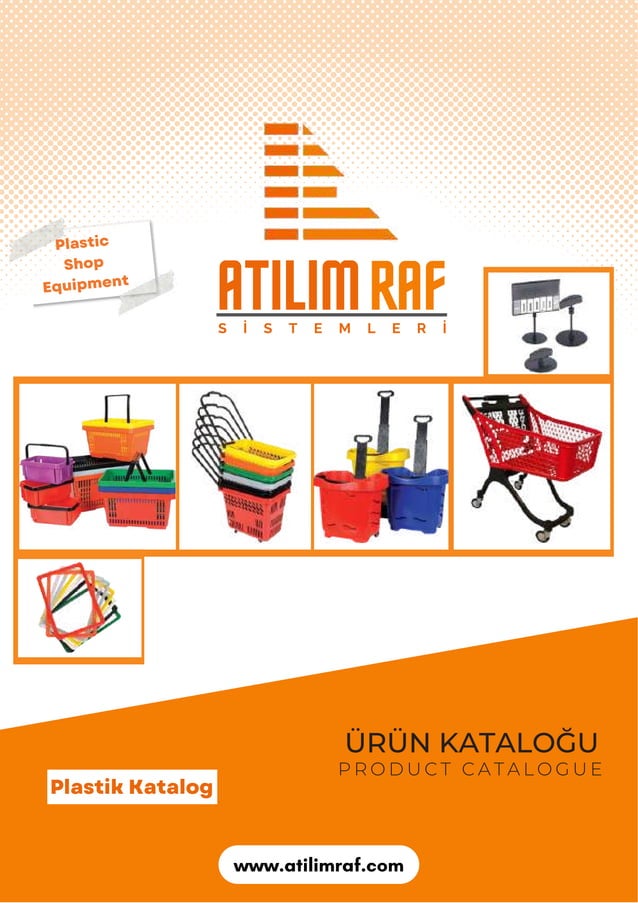 ATILIM PLASTİK KATALOG DİSPLAY SHOP EQUİPMENT CATALOG PDF