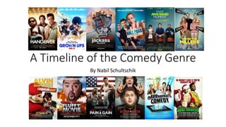 A Timeline of the Comedy Genre
By Nabil Schultschik
 