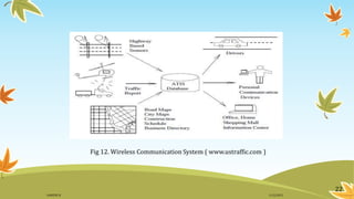 Fig 12. Wireless Communication System ( www.ustraffic.com )
22
11/2/2015GANESH SJ
 