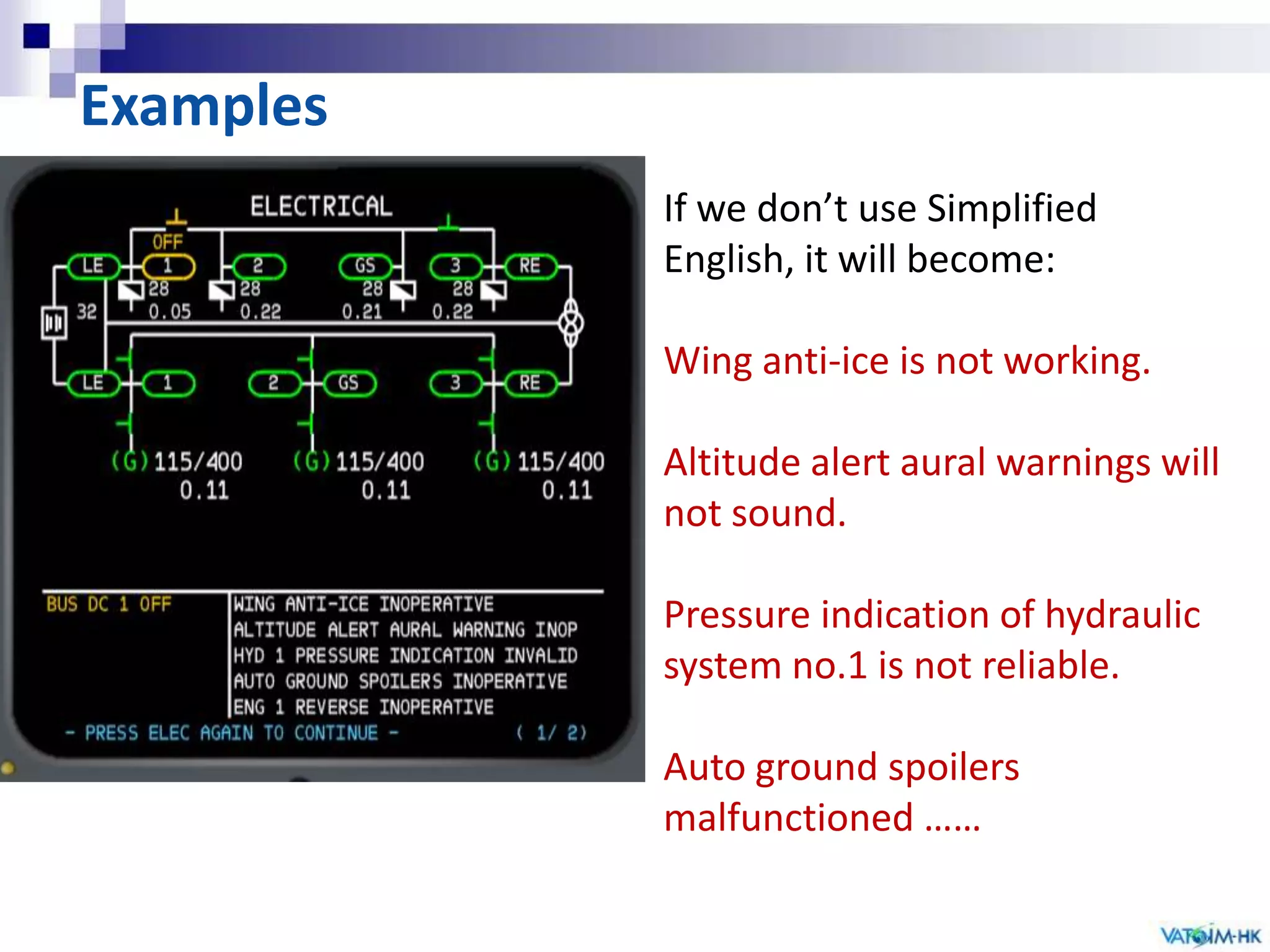 ExamplesMr. Train Operator, do you want to isolate a wrong type of door with the number B5 in C801 carriage? VATSIM Hong Konghttp://hk.vatsea.net/(+852) 35947770