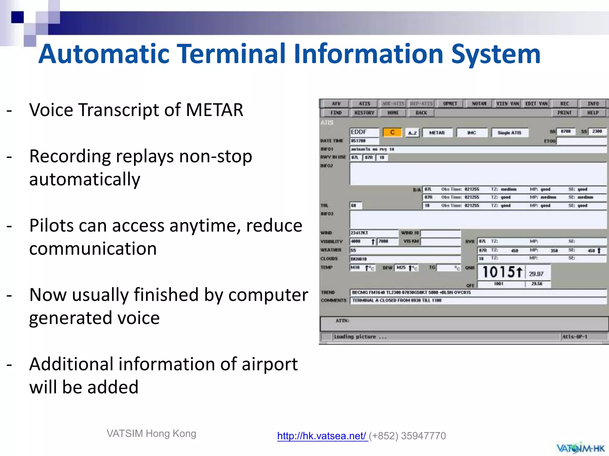 ATC Conversation Sample