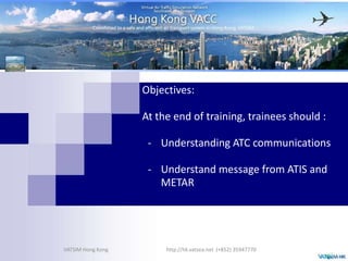 ATIS and ATC English | PPTX