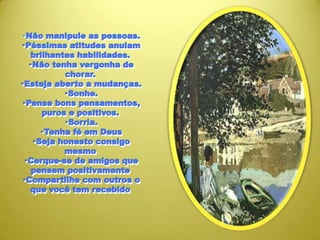 Atitudes positivas